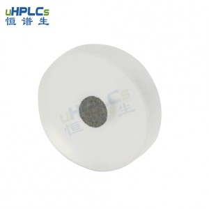 恒譜生超高壓PCTFE液相色譜耗材不銹鋼在線過(guò)濾器篩板，OD6.4*ID1.6*H1.6