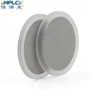 恒譜生HPLC在線過濾器PCTFE不銹鋼篩板液相色譜濾膜，OD22.4*ID19.0*H1.6